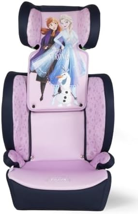 Siège auto isofix ergonomique pour enfants avec graphismes Disney et appui-tête réglable
