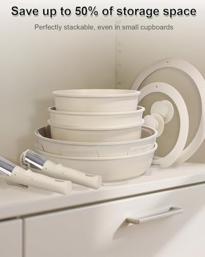 Batterie de cuisine polyvalente et compacte pour une cuisson saine et flexible