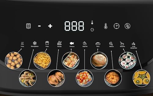 Friteuse à air sans huile Crousty Light XL avec technologie Air 360 pour une cuisson saine