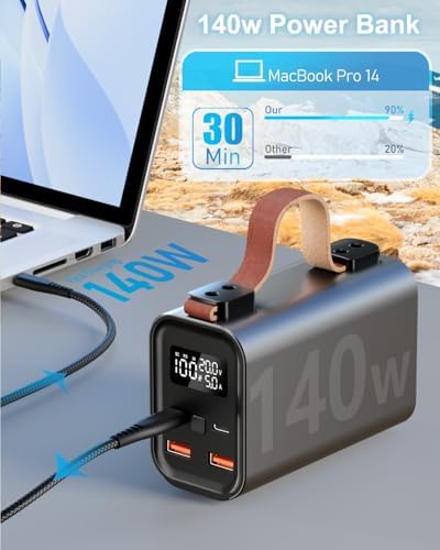 Batterie externe 50000mAh avec charge rapide et technologie PD 3.1