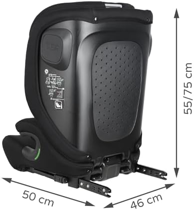 Siège auto isofix sécurisé et confortable pour enfants de 3,5 à 12 ans