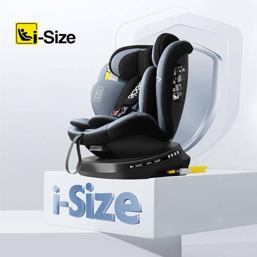Siège auto isofix i-Size pour sécurité maximale et confort de 0 à 12 ans