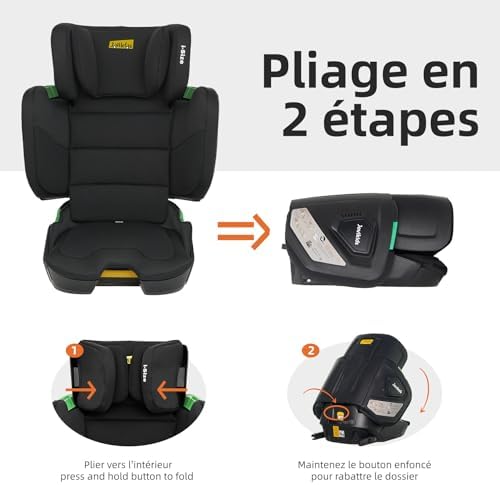 Siège auto isofix pour enfants, sécurité et confort avec normes ECE R129