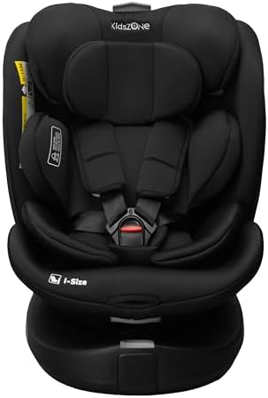 Siège auto isofix évolutif pour enfants de 0 à 12 ans avec rotation 360°