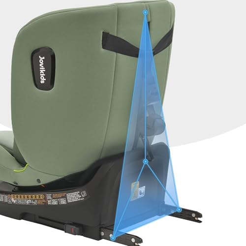 Siège auto isofix pivotant 360° pour enfants de 0 à 12 ans, sécurité et confort