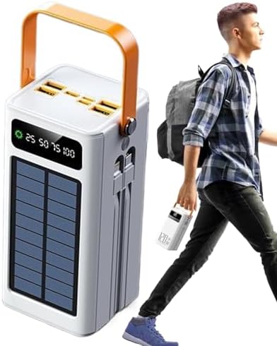 Batterie externe 50000mAh avec protection multicouche et design pratique