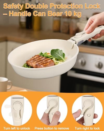 Batterie de cuisine polyvalente et compacte pour une cuisson saine et flexible