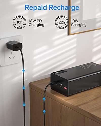 Batterie externe 50000mAh avec charge rapide et sécurité inégalée
