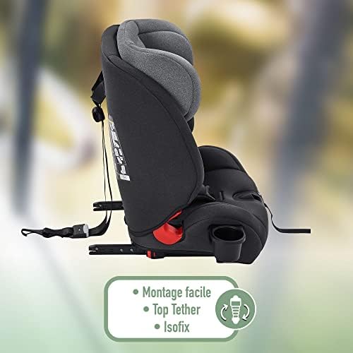 Siège auto isofix pour enfants avec confort et sécurité optimaux