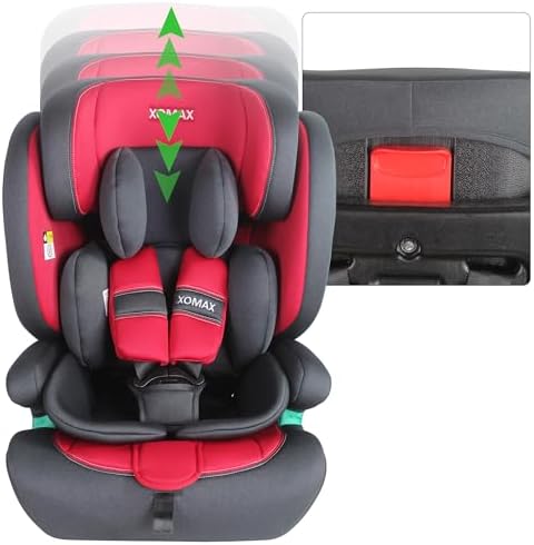 Siège auto isofix évolutif pour enfants de 9 à 36 kg avec sécurité et confort