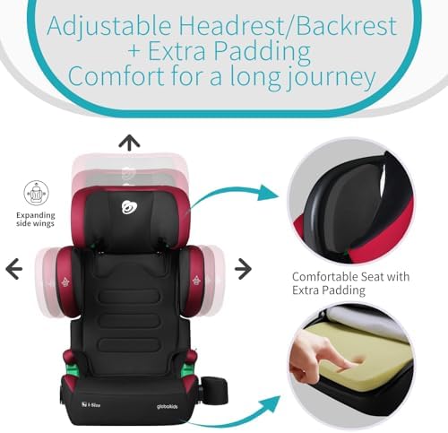 Siège auto Isofix i-Size pour enfants de 3 à 12 ans avec confort et sécurité optimisés
