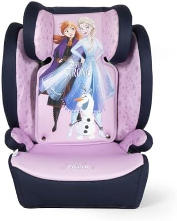 Siège auto isofix ergonomique pour enfants avec graphismes Disney et appui-tête réglable