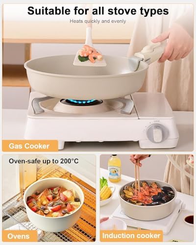 Batterie de cuisine polyvalente et compacte pour une cuisson saine et flexible