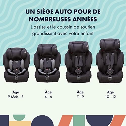 Siège auto isofix pour enfants de 9 mois à 12 ans avec harnais sécurisé