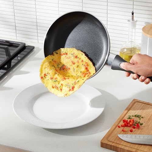Batterie de cuisine antiadhésive 15 pièces avec ustensiles ergonomiques et compatibilité multiple