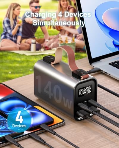 Batterie externe 50000mAh avec charge rapide et technologie PD 3.1