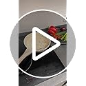 Batterie de cuisine polyvalente à induction avec protection en silicone et revêtement antiadhésif