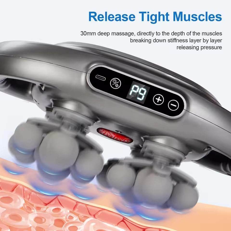 Pistolet de massage puissant avec 22 têtes pour un soulagement musculaire professionnel