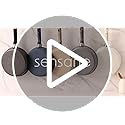Batterie de cuisine antiadhésive suisse avec poignée amovible et compatibilité induction