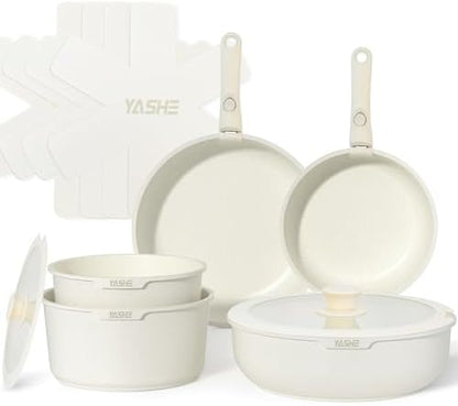 Batterie de cuisine multifonctionnelle avec aluminium moulé sous pression et compatibilité tous feux