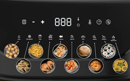 Friteuse à air sans huile Crousty Light XL avec technologie Air 360 pour une cuisson saine