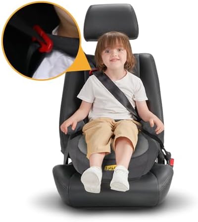 Siège auto isofix groupe 2-3 pour enfants de 6 à 12 ans avec sécurité ECE R129