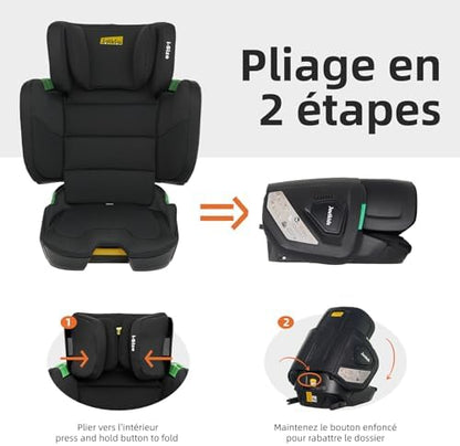 Siège auto isofix pour enfants, sécurité et confort avec normes ECE R129