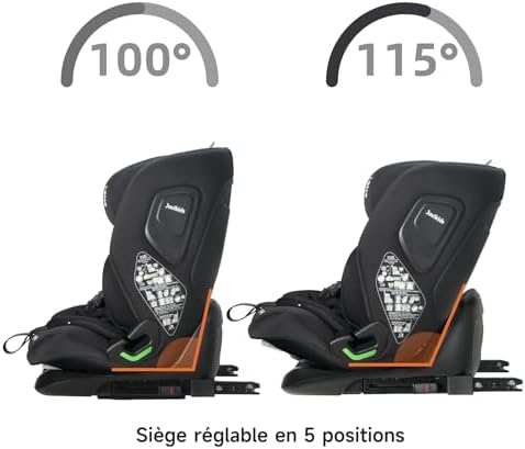 Siège auto isofix certifié ECE R129 pour une sécurité optimale de 15 mois à 12 ans