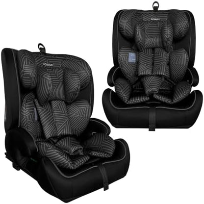 Siège auto isofix évolutif pour enfants de 15 mois à 12 ans, sécurité et confort