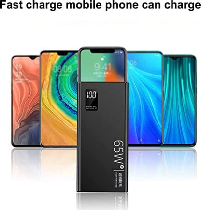 Batterie externe 50000mAh avec charge rapide PD QC 3.0 et affichage LED