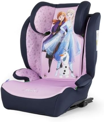 Siège auto isofix ergonomique pour enfants avec graphismes Disney et appui-tête réglable
