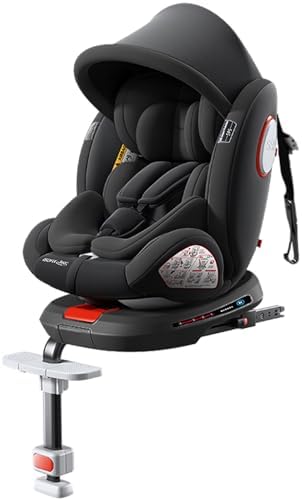 Siège auto isofix avec rotation à 360°, sécurité avancée et matériaux respirants