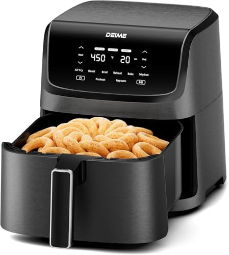 Friteuse à air multifonctionnelle 7L avec écran tactile et cuisson saine