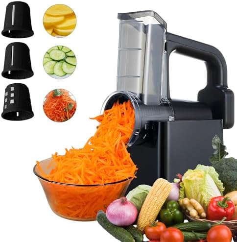 Râpe légumes électrique multifonctionnelle pour une cuisine rapide et efficace