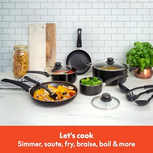 Batterie de cuisine antiadhésive élégante pour une créativité culinaire infinie